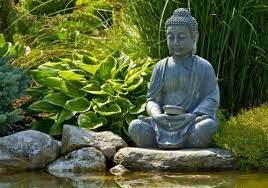 Estatua de buda para jardin zen